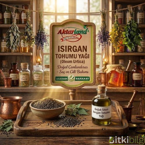Isırgan tohumu yağı, saç köklerinizi besleyerek dökülmeleri anında ve doğal yollarla durdurur.