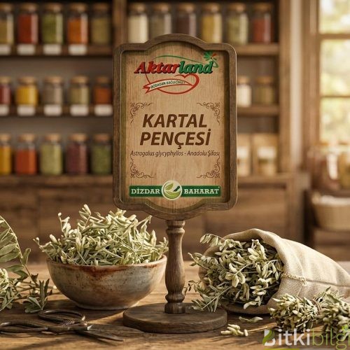 Kancalı meyve yapısıyla bilinen Kartal Pençesi (Proboscidea) bitkisi ve tohum kapsülü görseli.