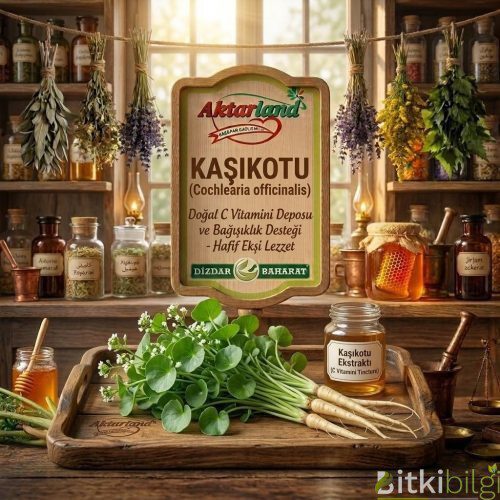 Aktarland ve Dizdar Baharat markalı taze kaşık otu ve aktar ekipmanları