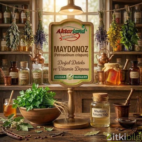 Aktarland ve Dizdar Baharat markalı taze maydanoz ve aktar ekipmanları