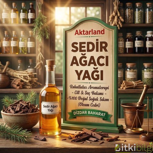 Ahşap bir zemin üzerinde duran taze sedir ağacı dalları ve kozalakları.