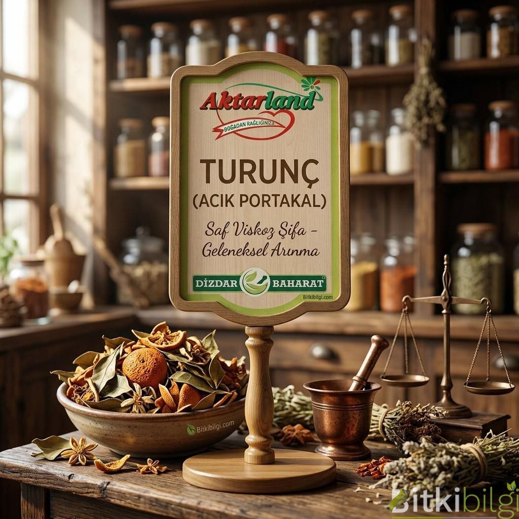 Turunç (Acı Portakal) - Aromatik narenciye